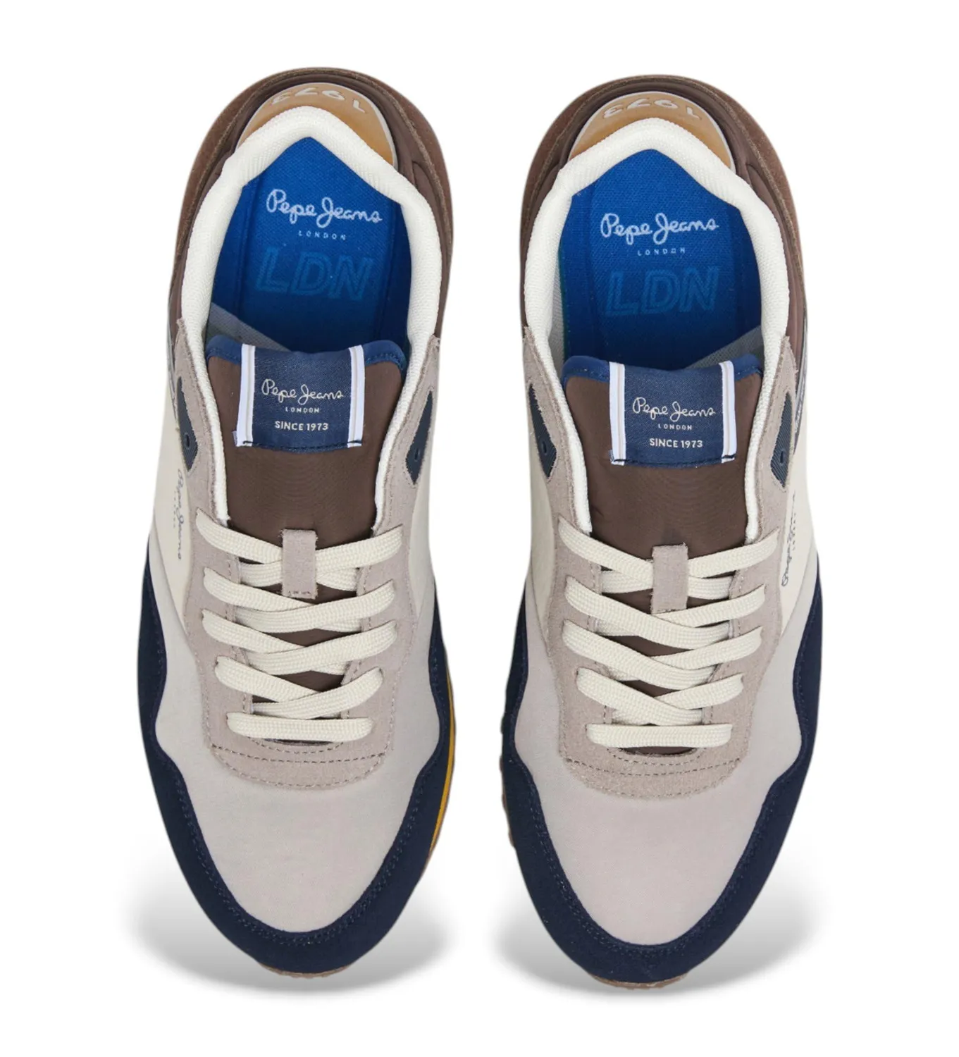 Pepe Jeans London Link Sneakers Grigie 46 EU Pelle