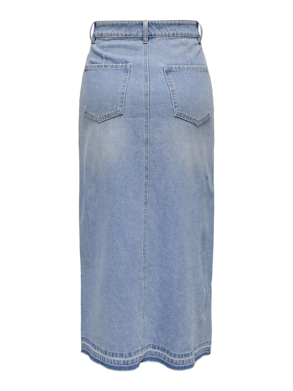 Only JdY Bella gonna jeans donna L blu chiaro spacco