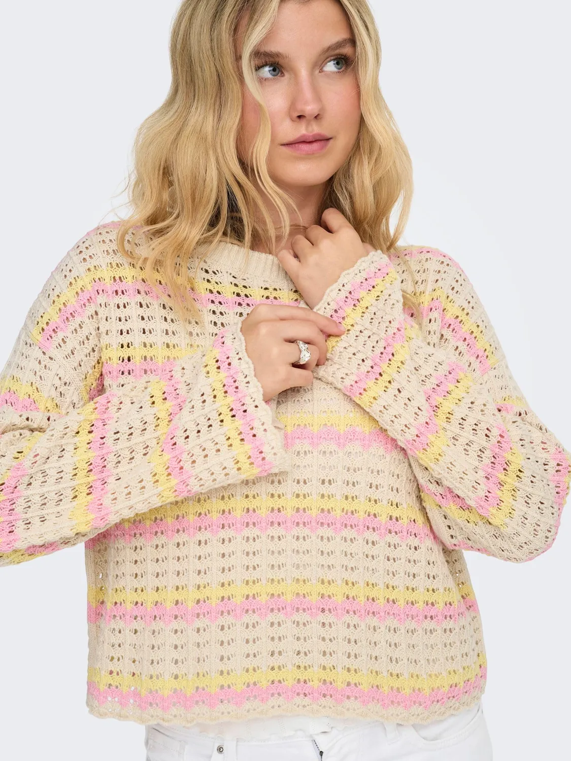 ONLY ONLASA Pullover Maglia Donna M Loose Fit