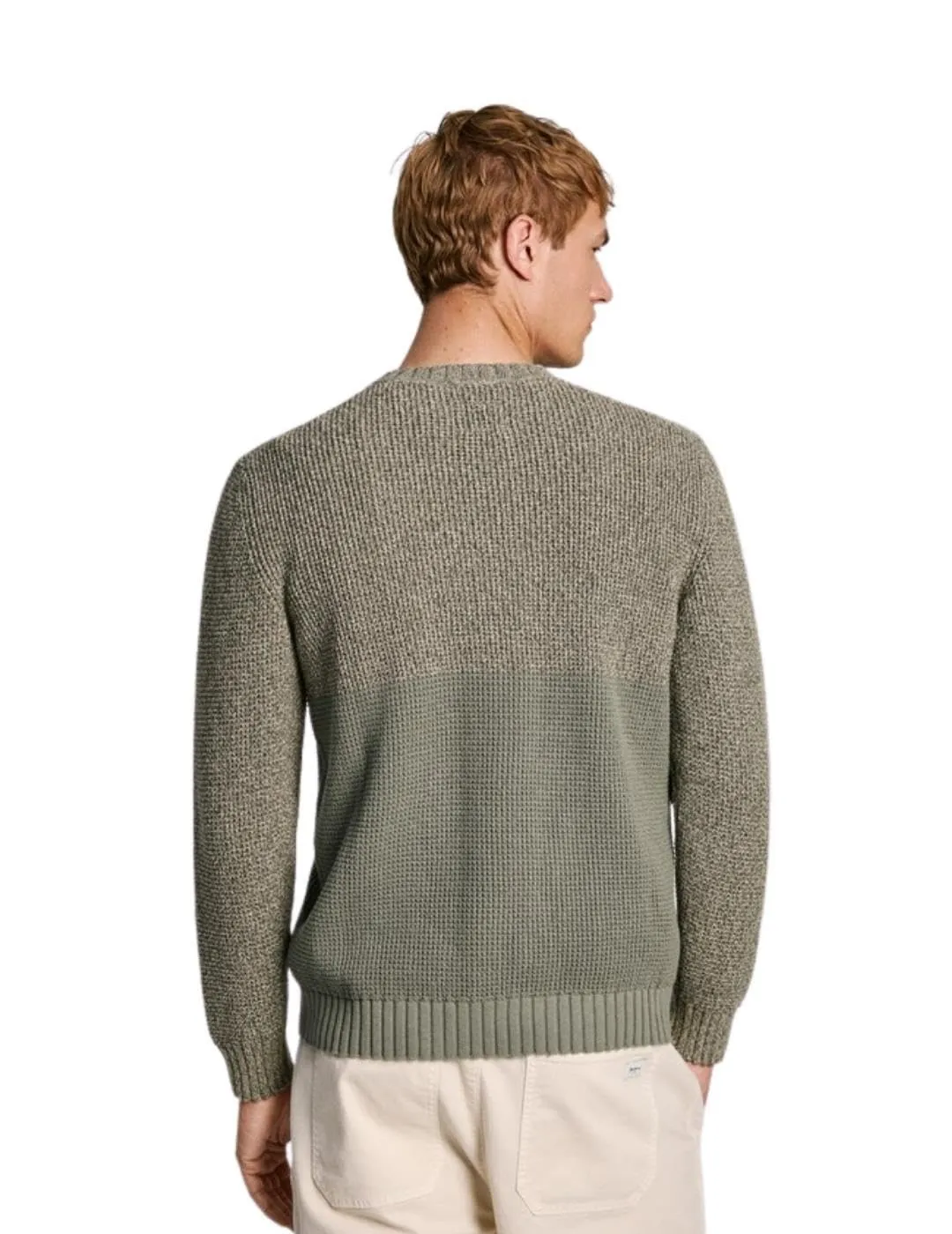 Pepe Jeans Costello Maglione Uomo Verde M Mouliné