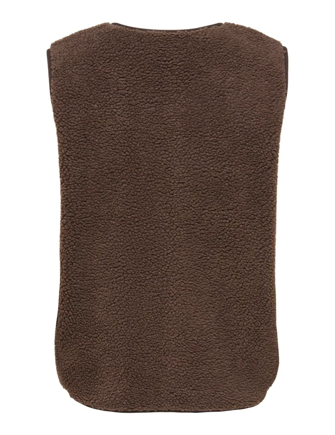 ONLY OnlBaby gilet teddy donna L Chocolate