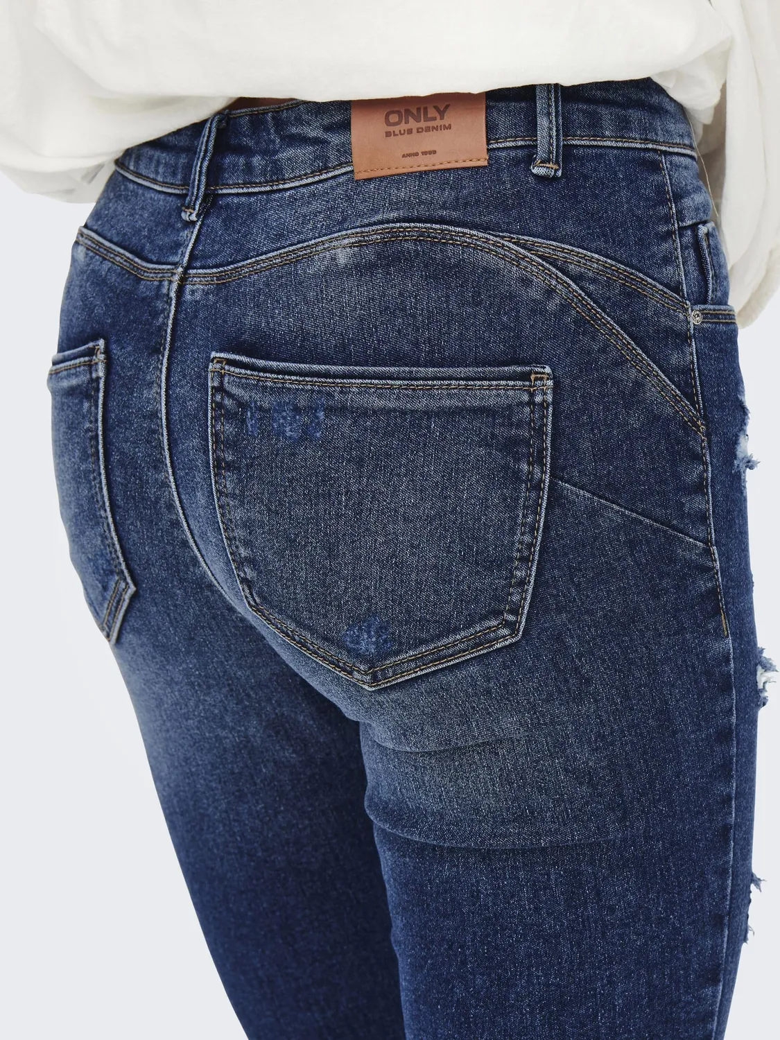 ONLY Onldaisy Push Up jeans donna blu 28/32