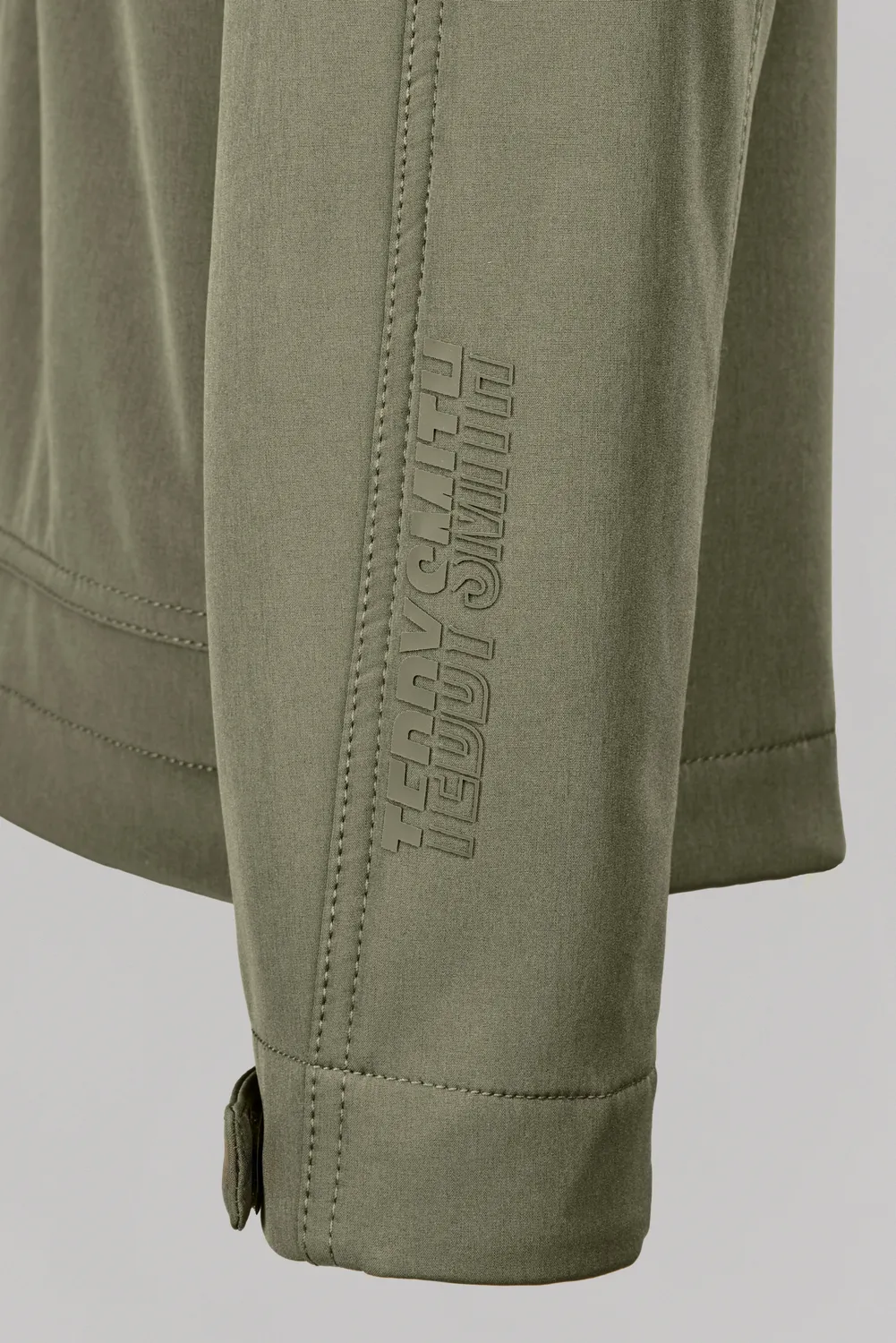 Teddy Smith B-Renzo giubbotto softshell kaki uomo pile