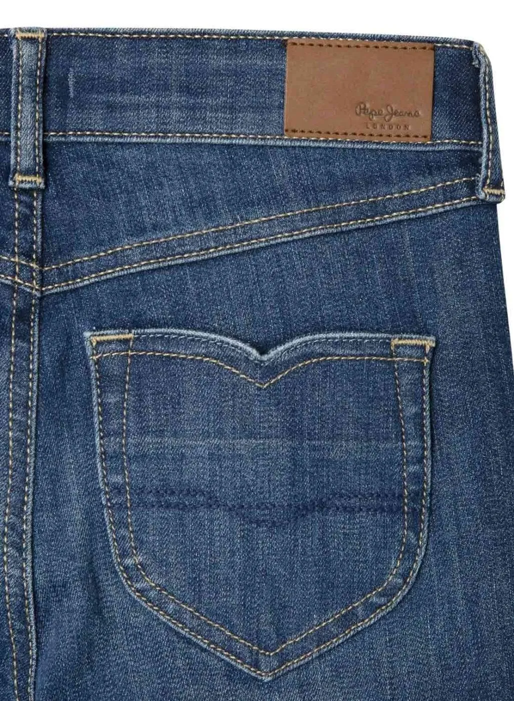 Pepe Jeans Willa Slim Flare Jeans Bambina Blu Oxford