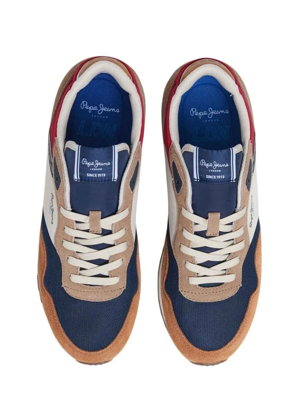 Pepe Jeans London Grade M sneakers uomo marrone