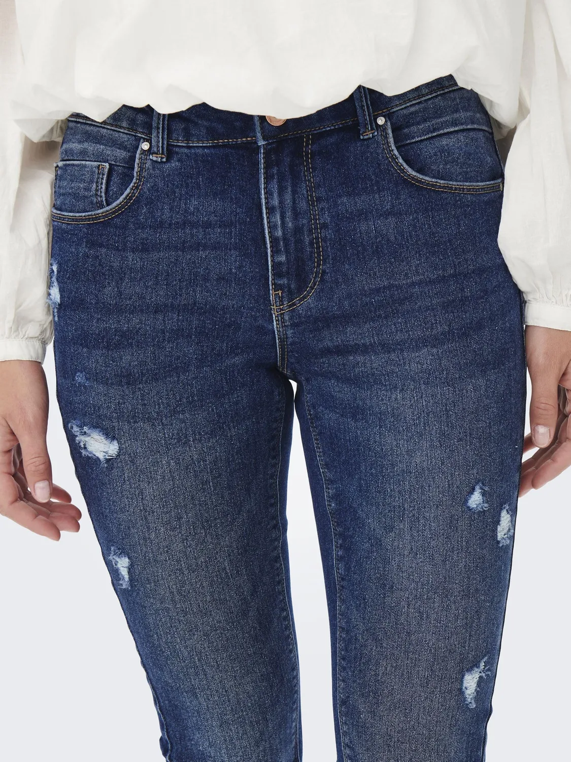 ONLY Onldaisy Push Up jeans donna blu 28/32