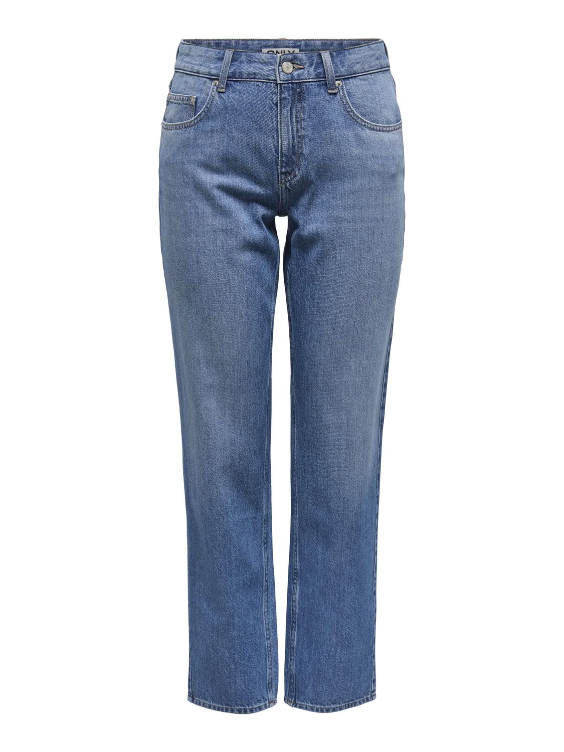 Only Onllumi Mom Jeans Donna 34L Blu Denim Medio