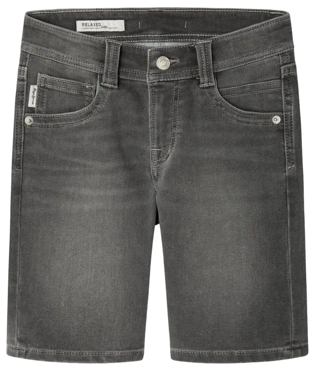 Pepe Jeans Gymdigo Jeans Corti Bimbo 12 Anni Grigio Slim