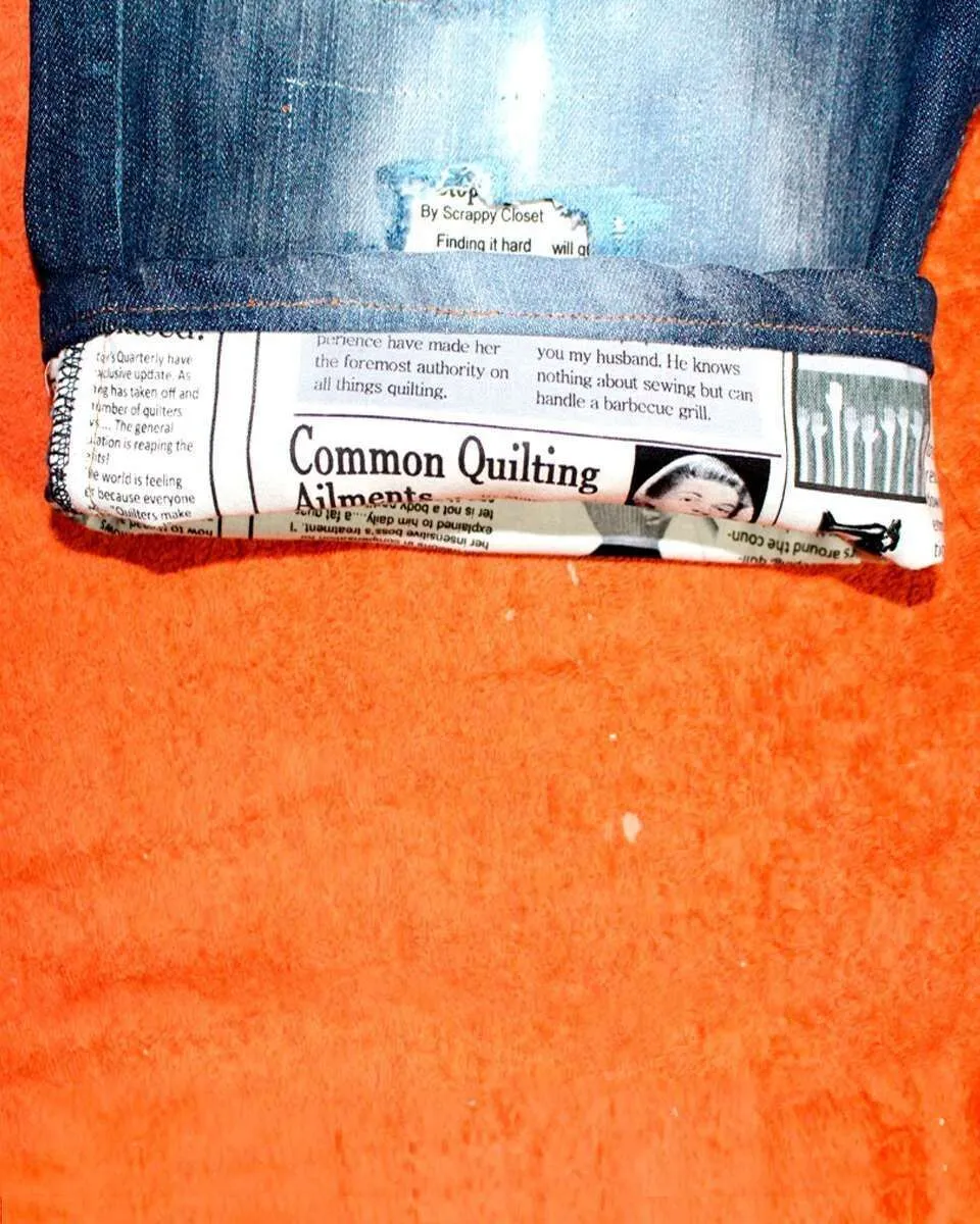 Never Say Never Levi's Vintage Giornale bermuda tessuto