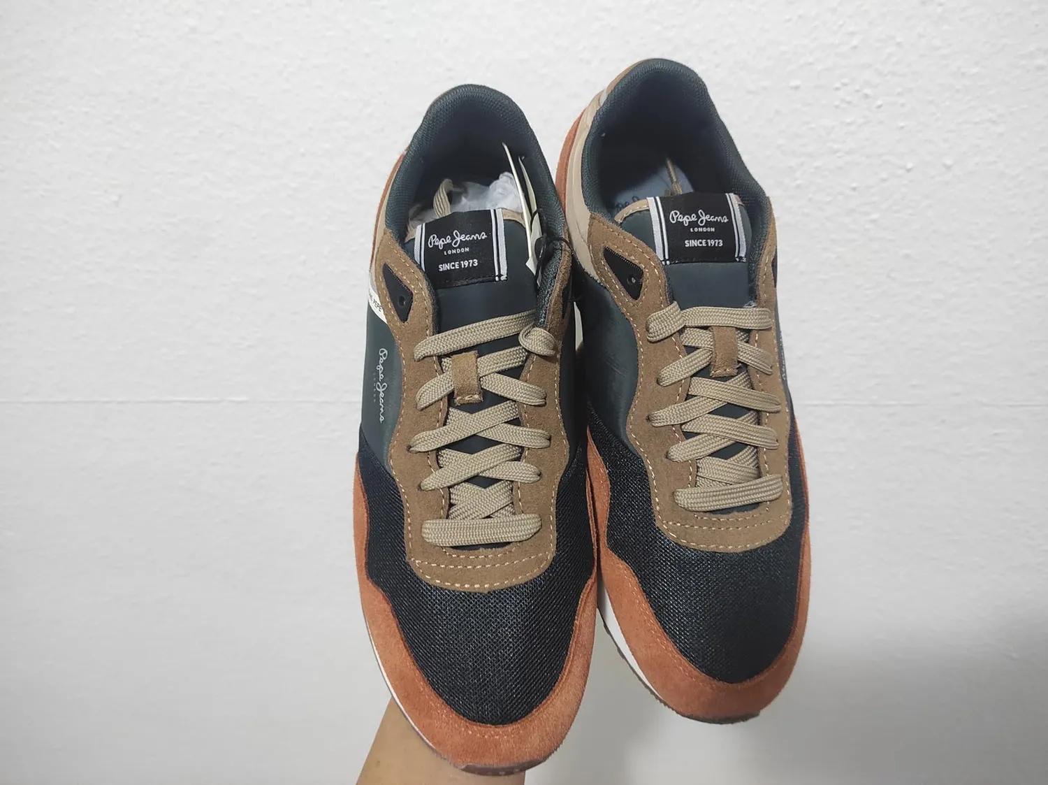 Pepe Jeans London Grade M sneakers uomo marrone