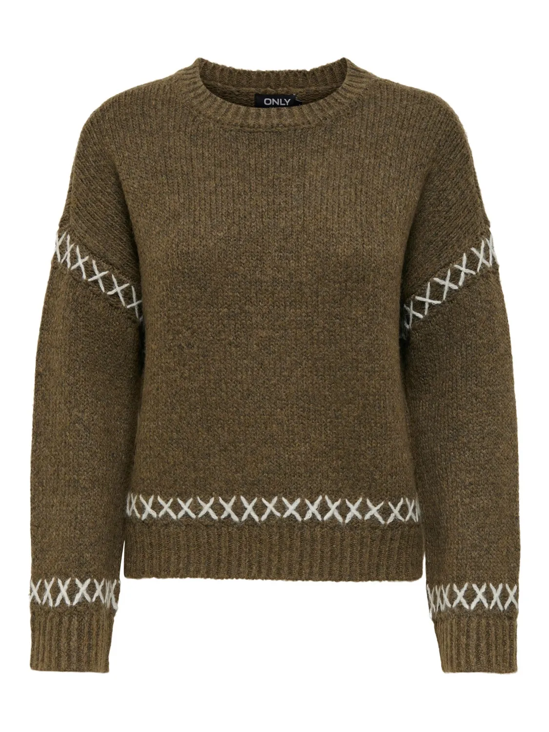 ONLY Onlamanda Life Maglione Donna S Cabernet