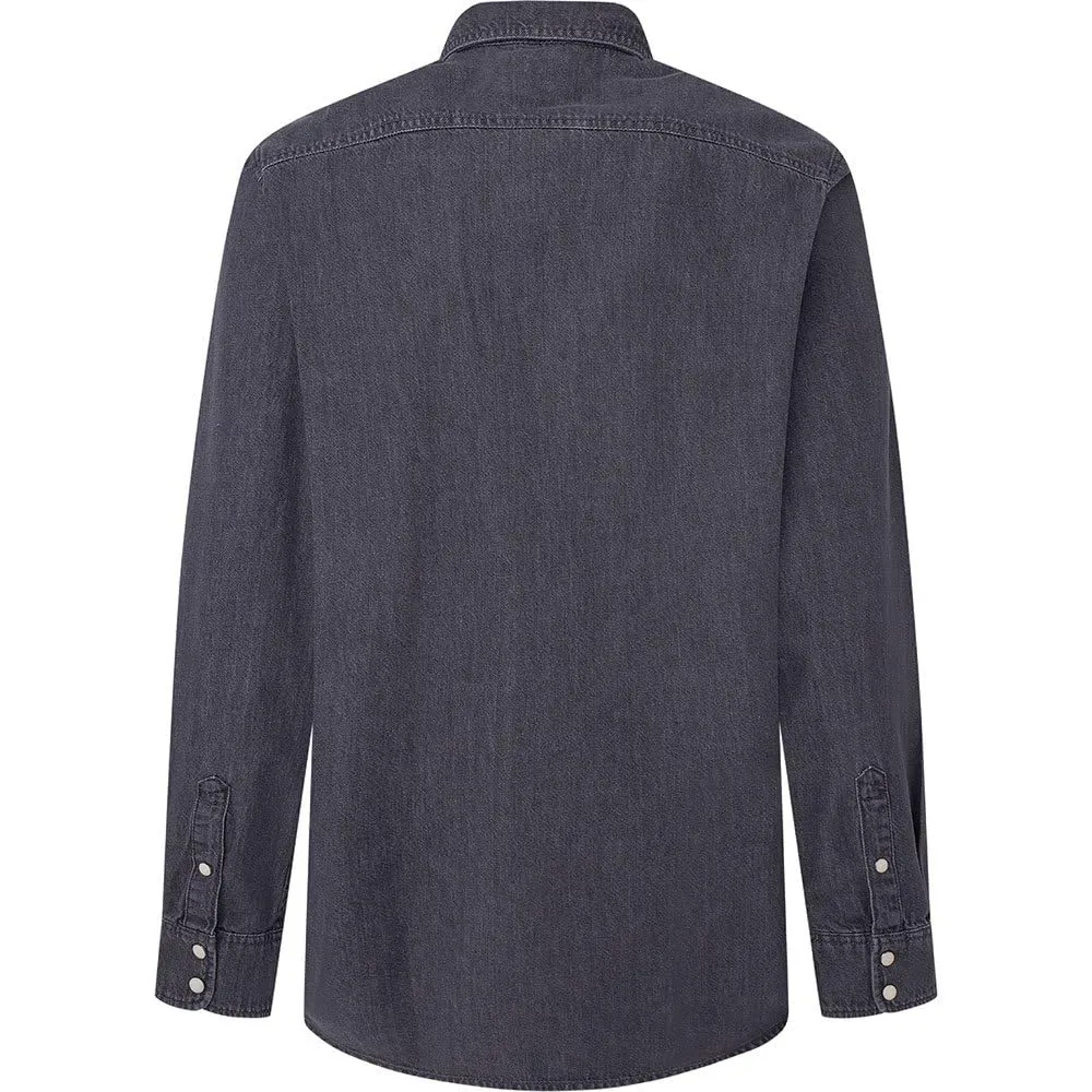 Pepe Jeans Regular Shirt Camicia Uomo denim nera