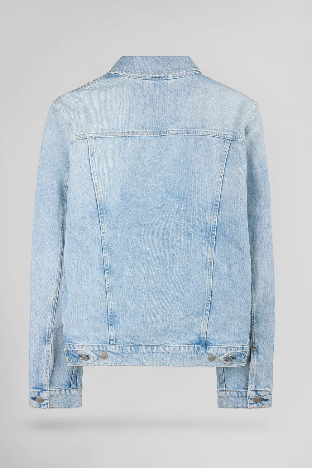 Teddy Smith Randall Fripp Destroy Giacca Denim Uomo Strappata