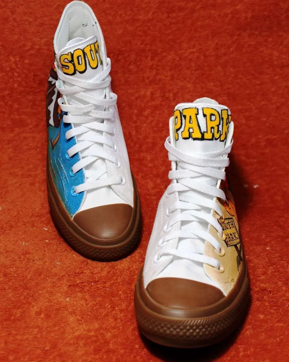 Never Say Never South Park Converse All Star Dipinte South Park