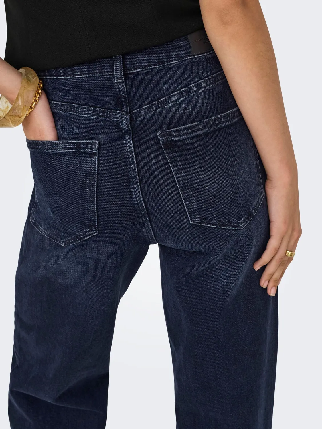 ONLY Onljuicy Jeans Wide Leg 27W/30L vita alta