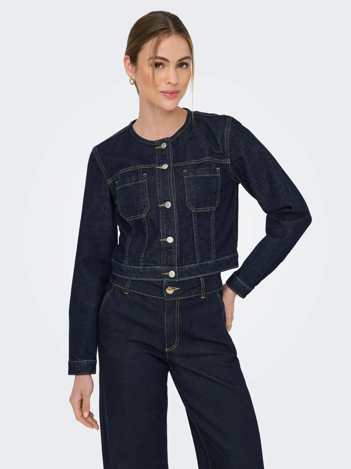 ONLY Onljoana Ls Dnm Jacket Mae giacca jeans donna