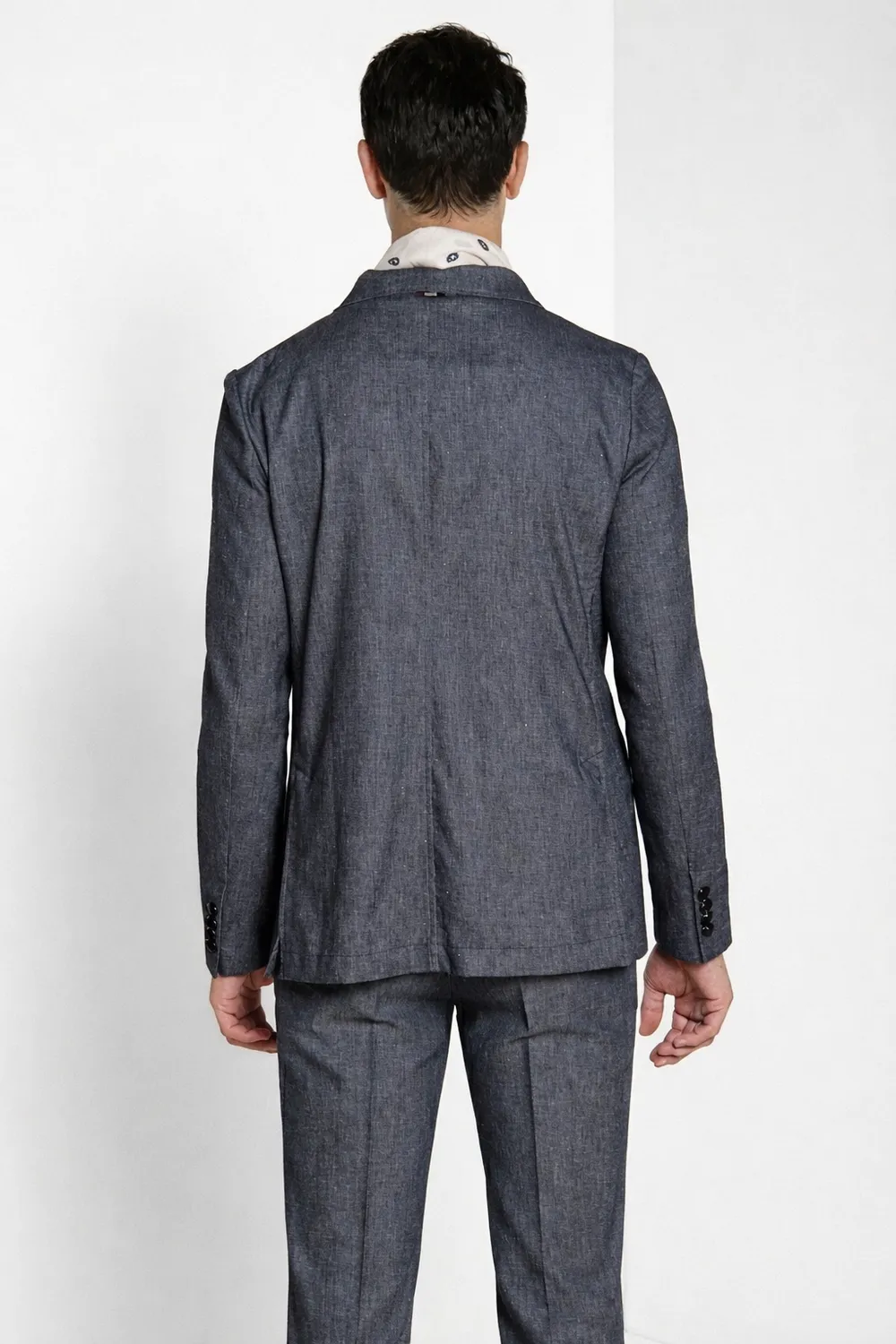 Mason’s Tiziano Summer blazer doppiopetto blu scuro