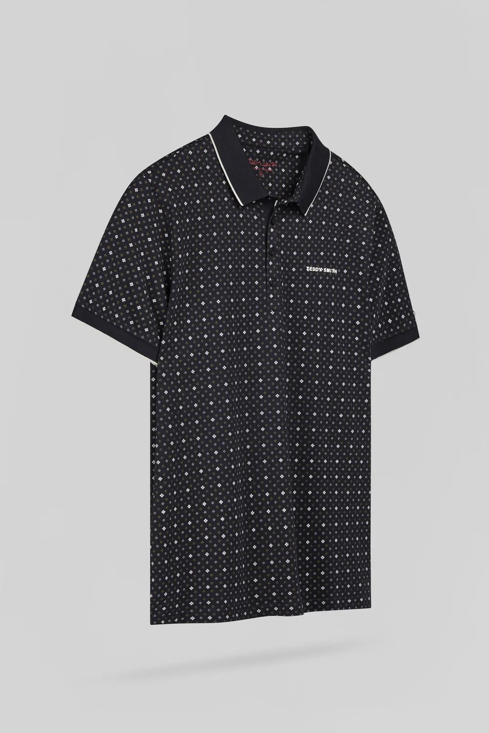 Teddy Smith Pasy 2 Polo Uomo Blu Navy Piqué Cotone