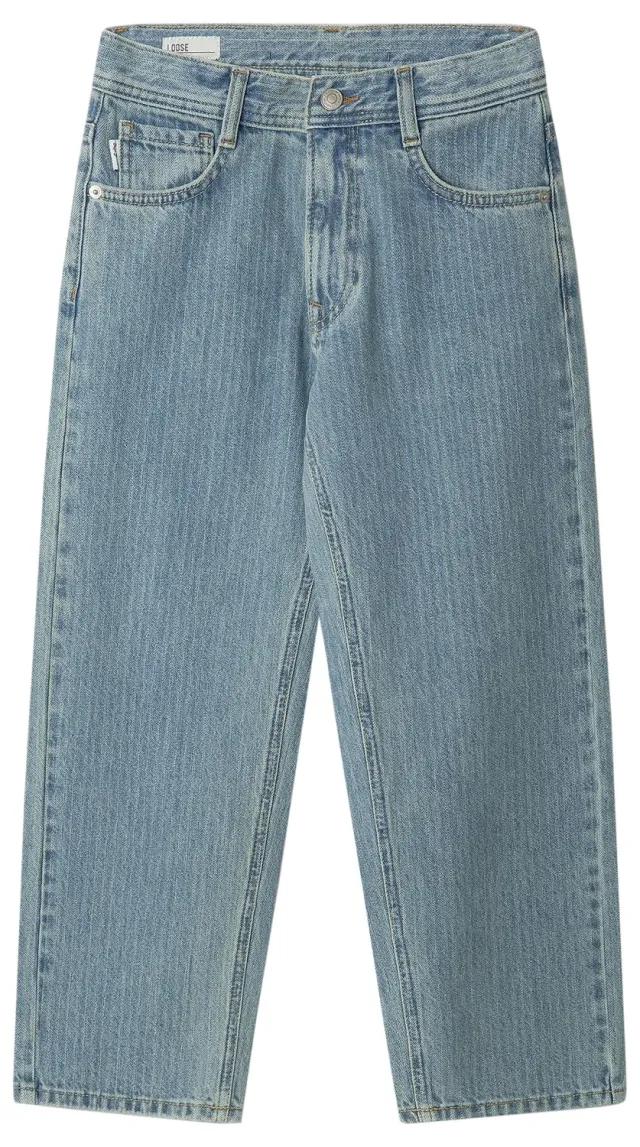 Pepe Jeans Dan Stripe Jeans Ragazzo 10 Anni Largo Riga