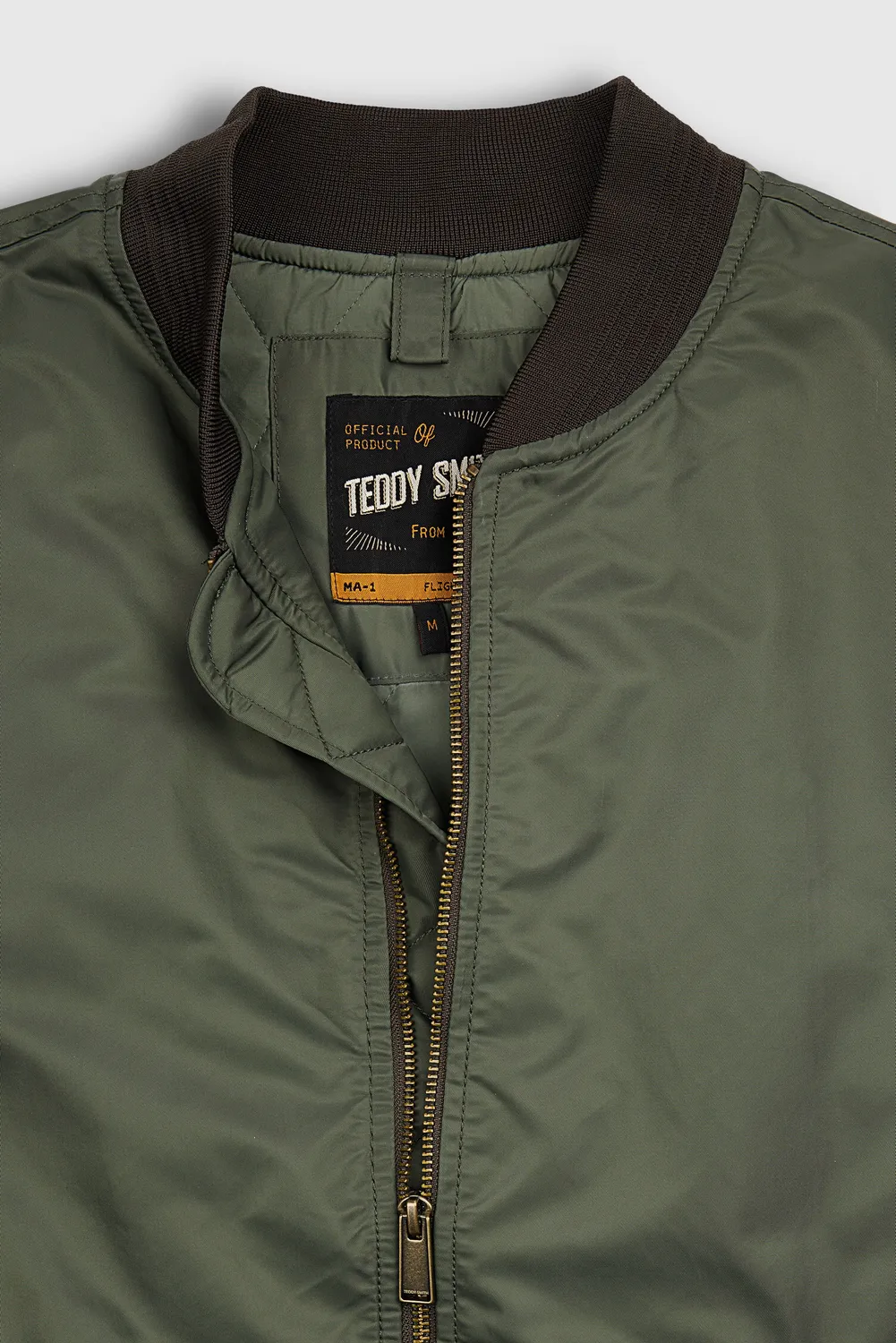 Teddy Smith B-MA1 Military giubbotto bomber kaki uomo