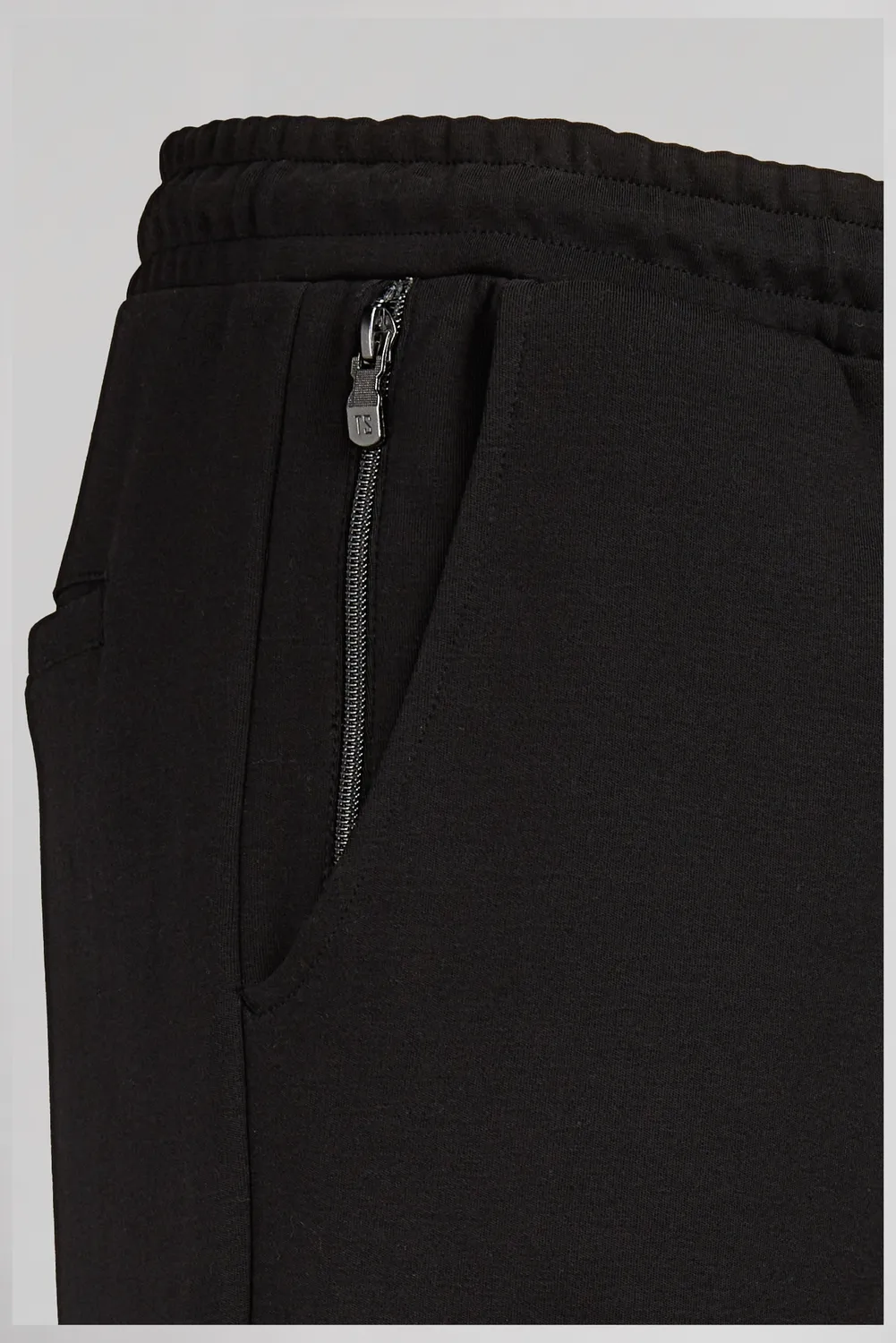 Teddy Smith P-Evy Pantalone Tuta Uomo Nero Cotone
