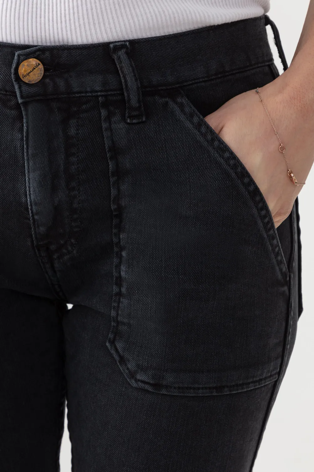 Acquaverde Pierce pantalone black stone stretch