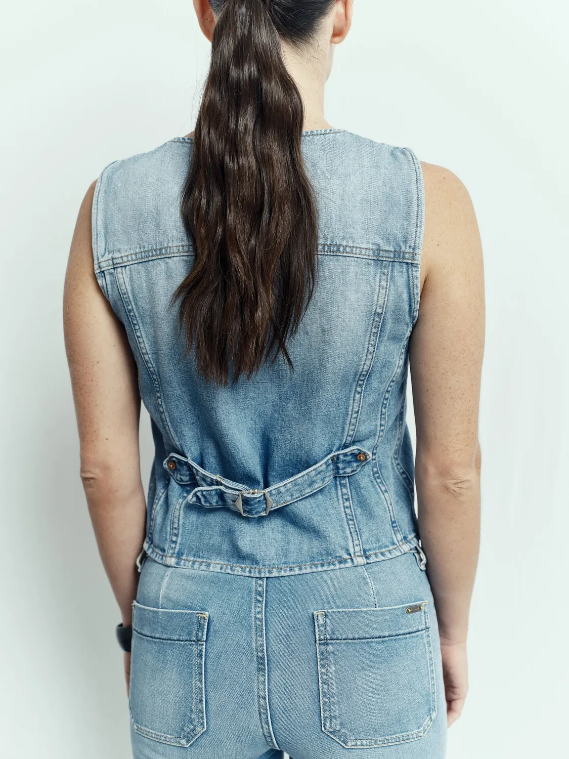 acquaverde Rider gilet denim light used