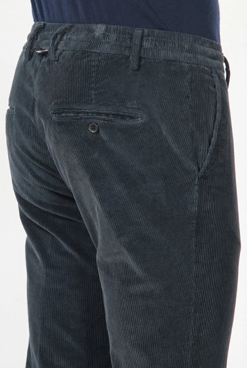 Mason's Milano Jogger Chino Uomo Grigio Scuro Extra Slim