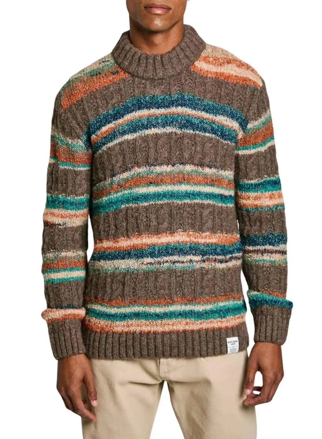 Pepe Jeans Clif Maglione Uomo M Girocollo a Righe