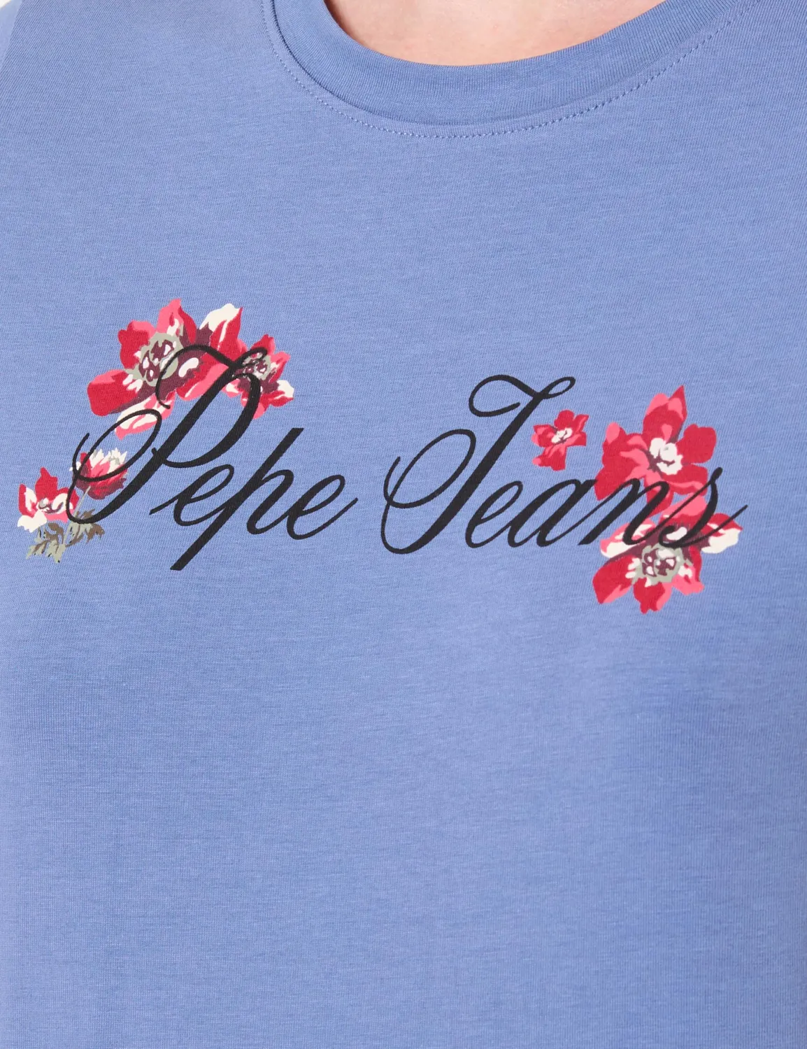 Pepe Jeans W Floral t-shirt donna cotone grafica