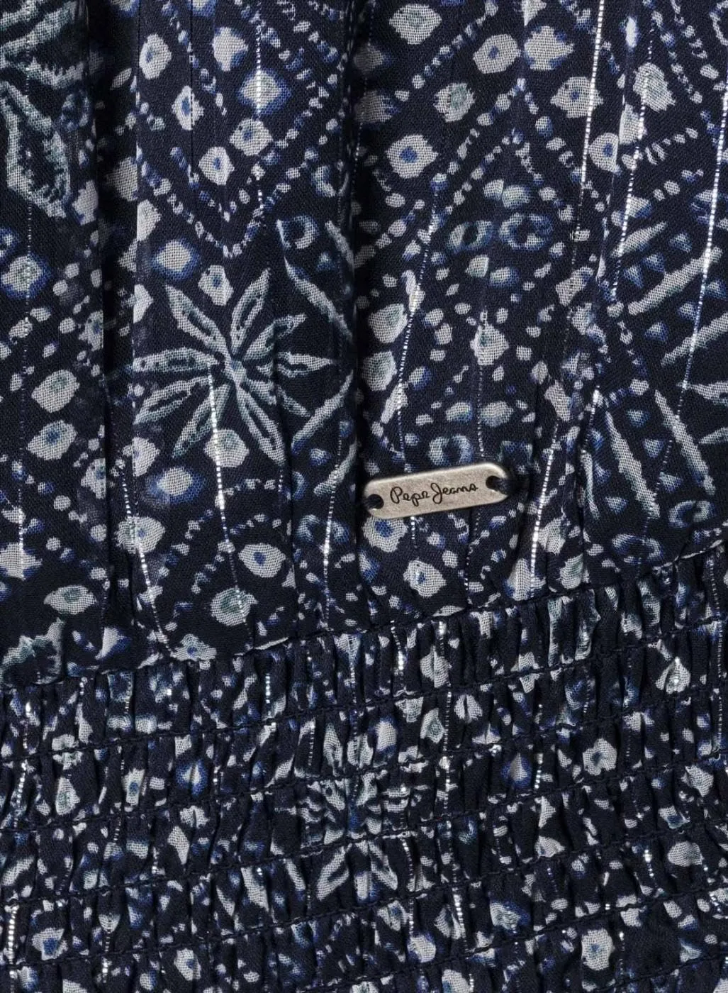 Pepe Jeans Imabel vestito bambina 10 anni stampato foderato