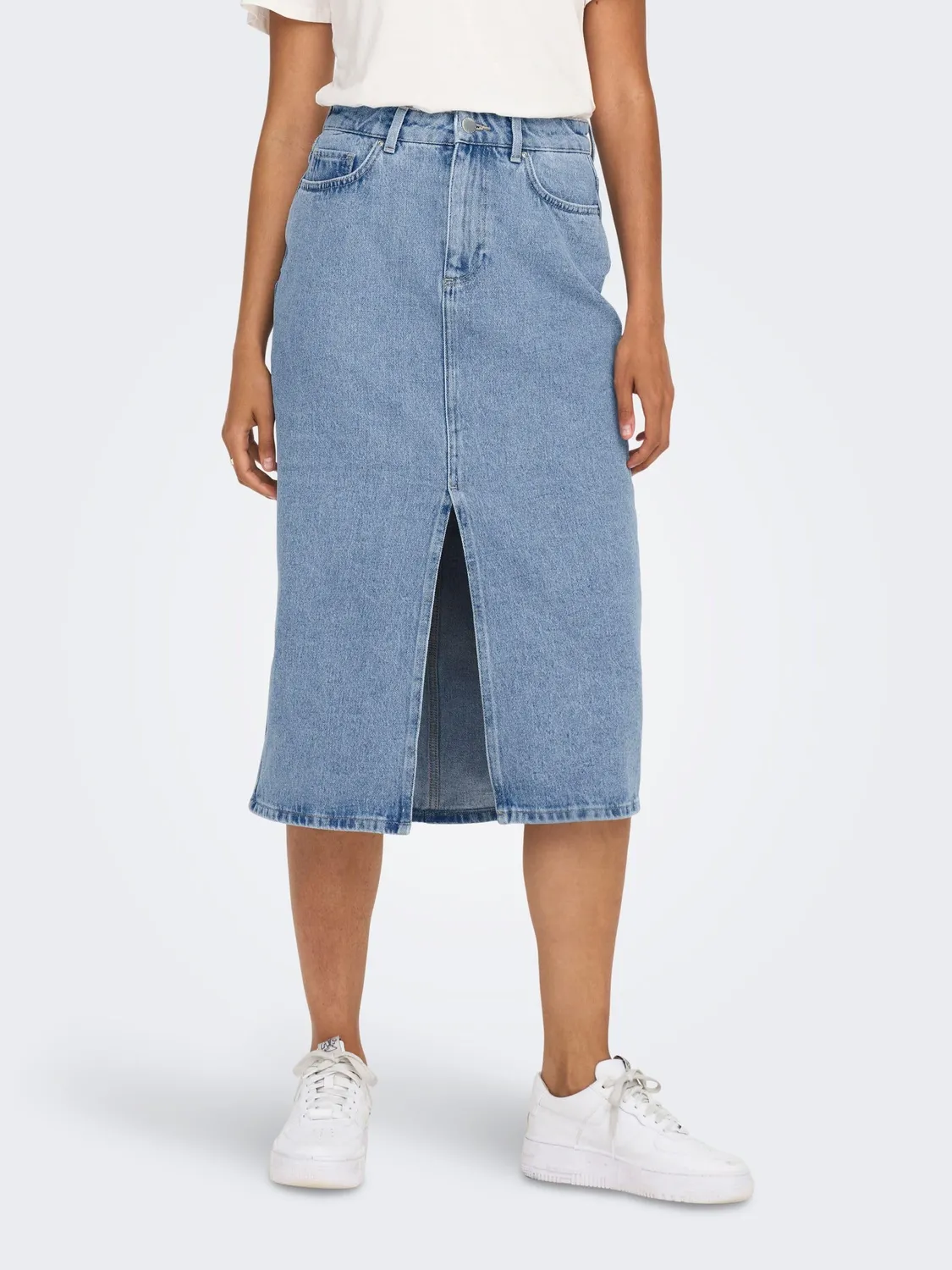 ONLY Onlbianca gonna denim donna blu denim