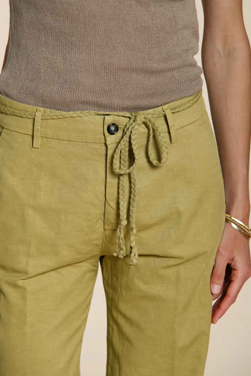 Mason’s New York Straight Chino Donna Verde Acido Straight