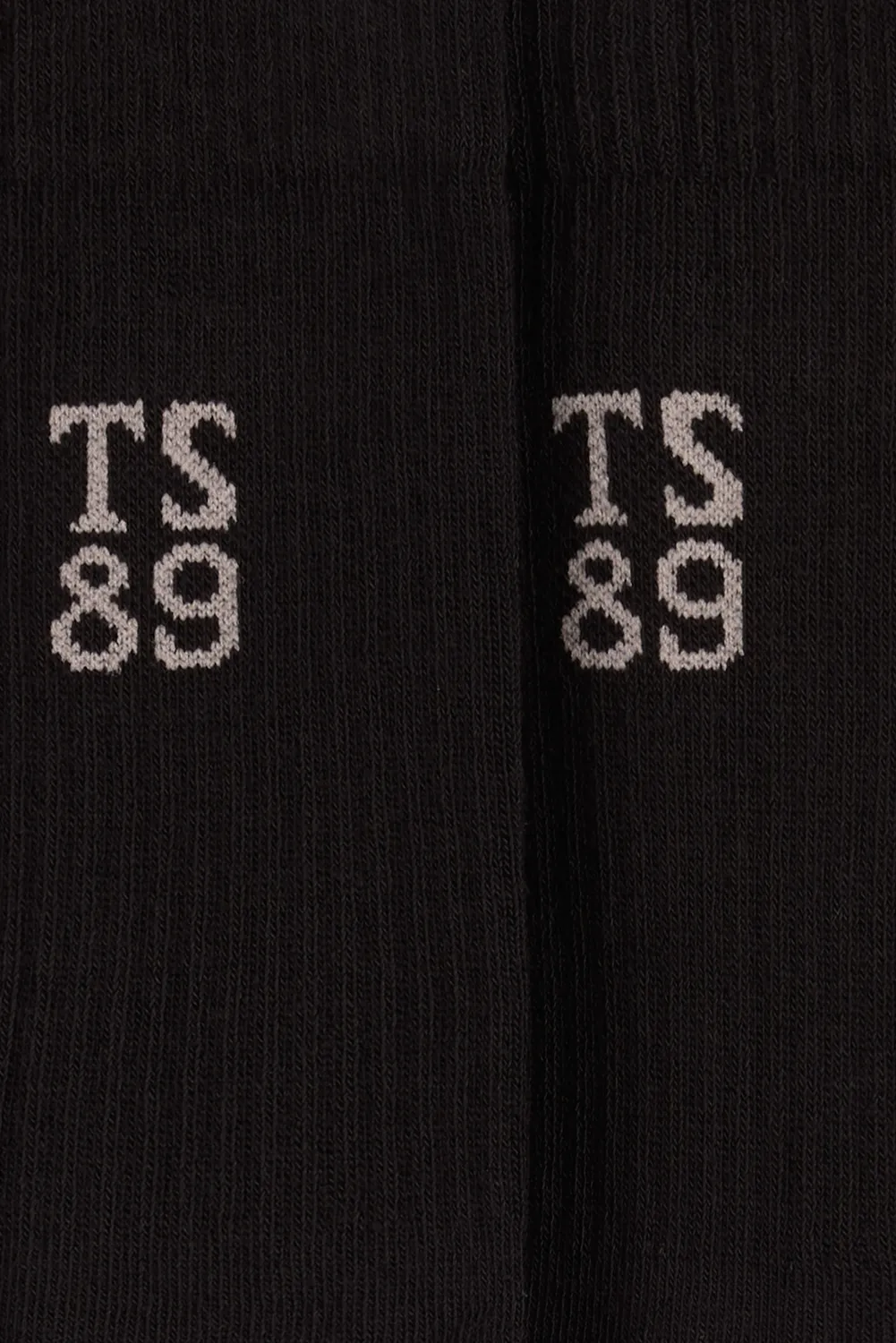 Teddy Smith 89 Jacquard set 3 calzini neri uomo cotone