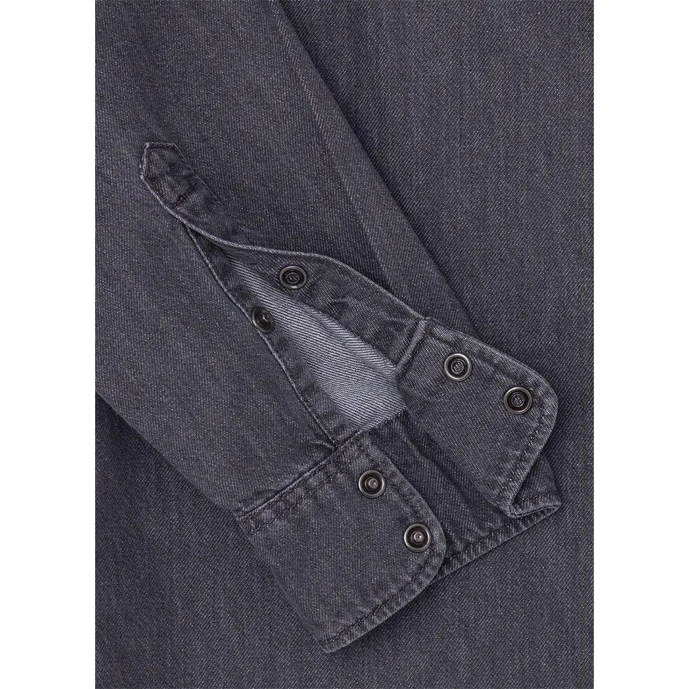 Pepe Jeans Regular Shirt Camicia Uomo denim nera