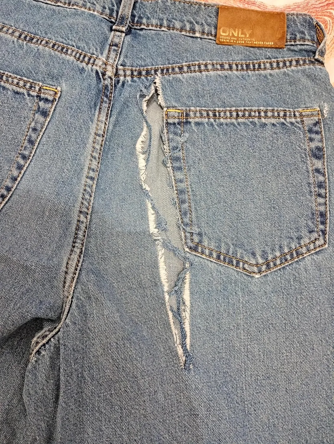 ONLY Onlhope Wide Leg jeans donna vita alta