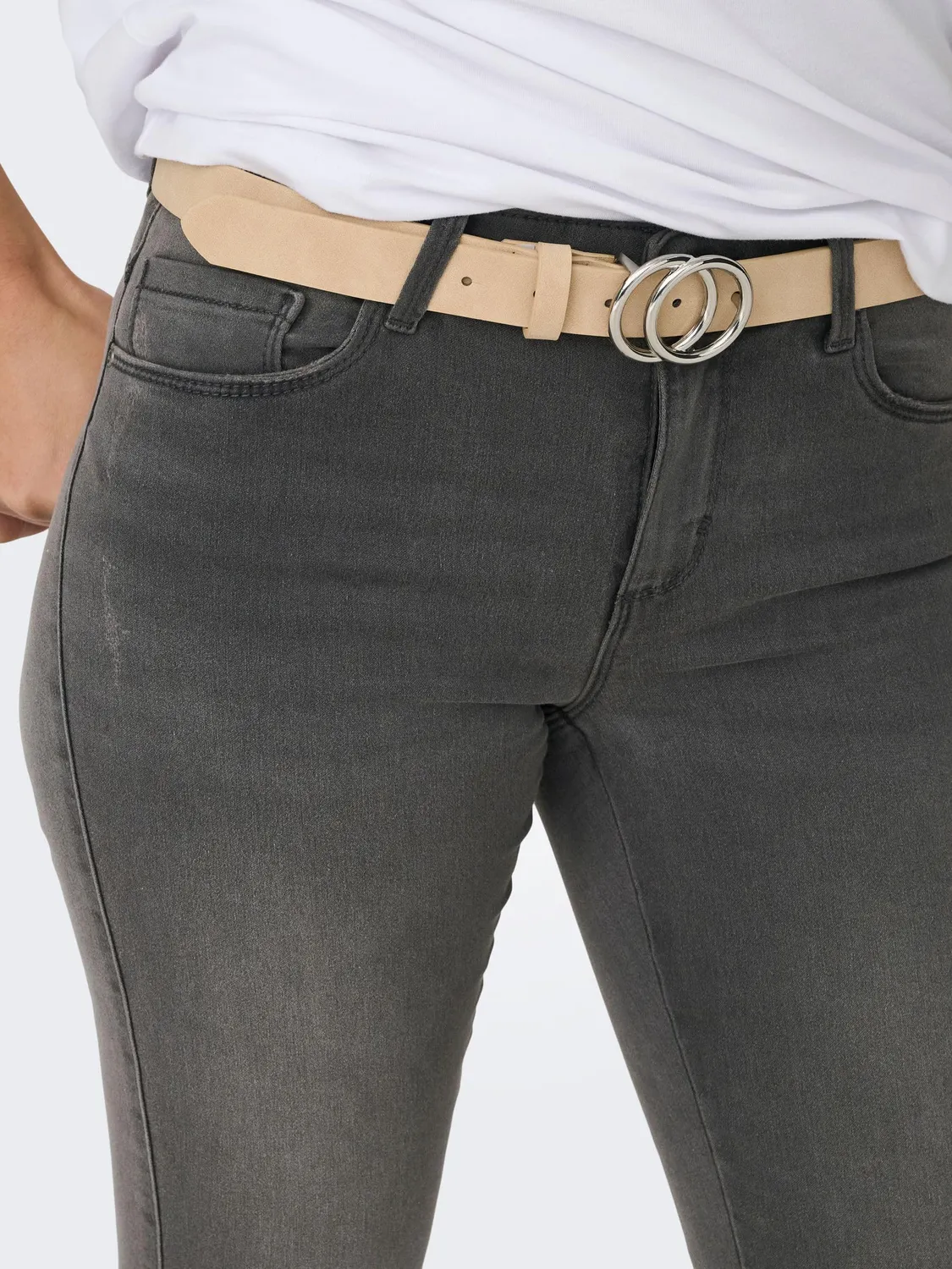 ONLY ONLROYAL Jeans Skinny Donna Grigio L/32L