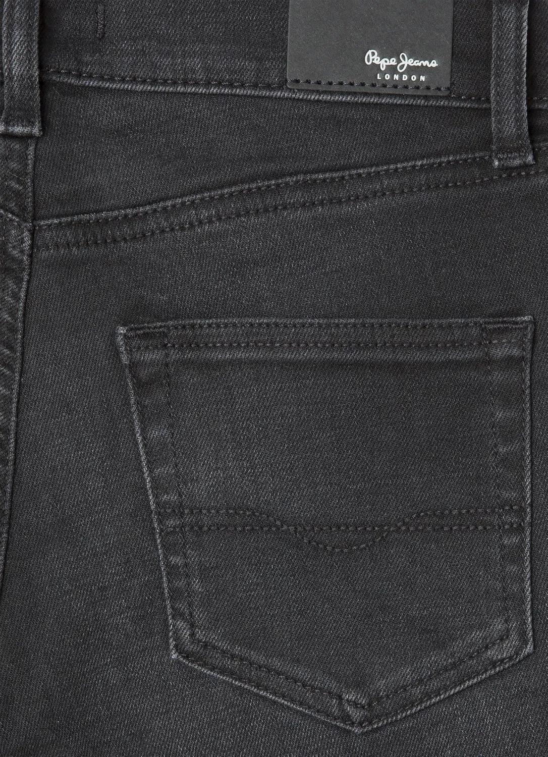 Pepe Jeans Finly Jeans Skinny Bambino Nero vita bassa