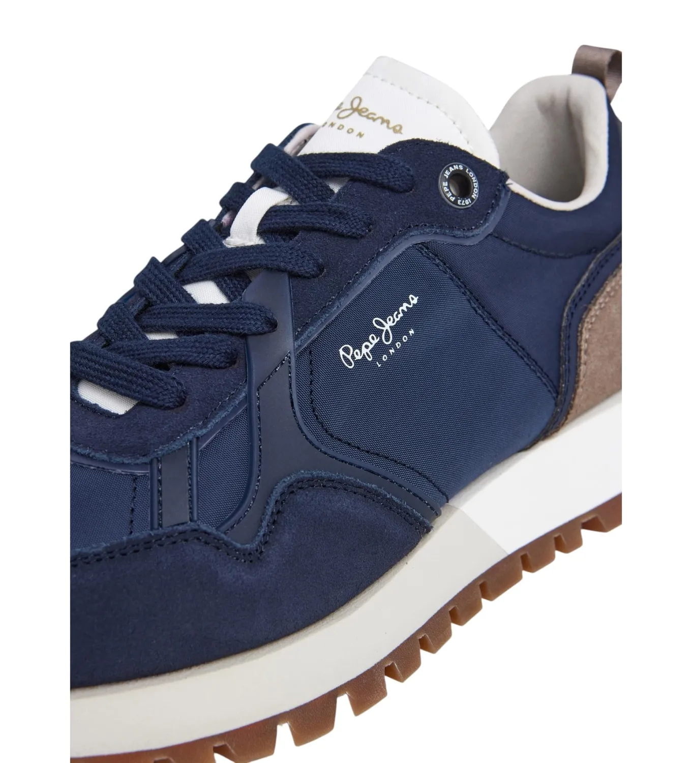 Pepe Jeans Ari Club M sneakers uomo 46 EU pelle navy