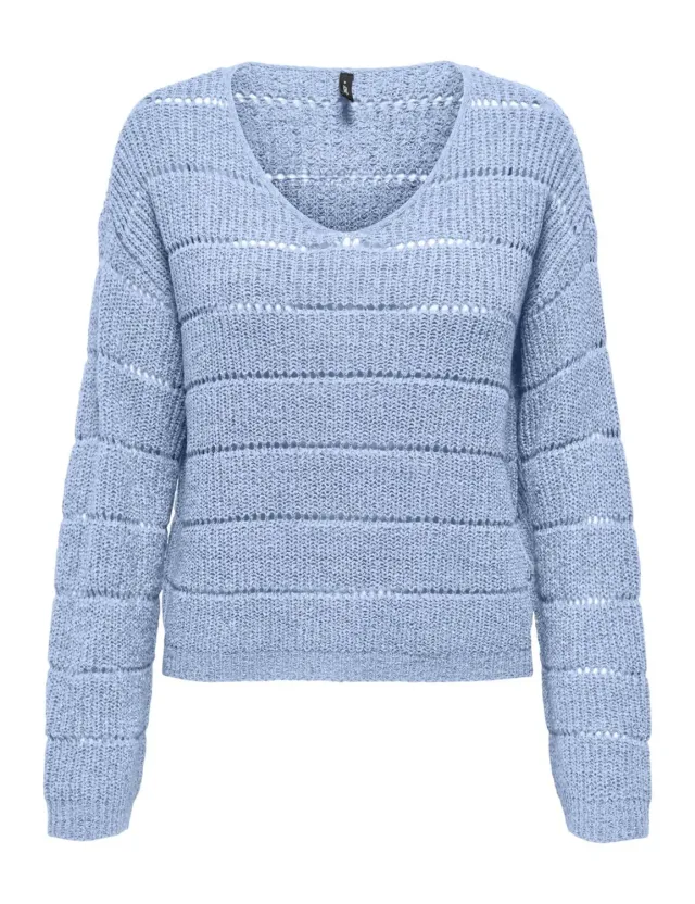 ONLY Onlpamela LS V-Neck Pullover pullover L scollo V