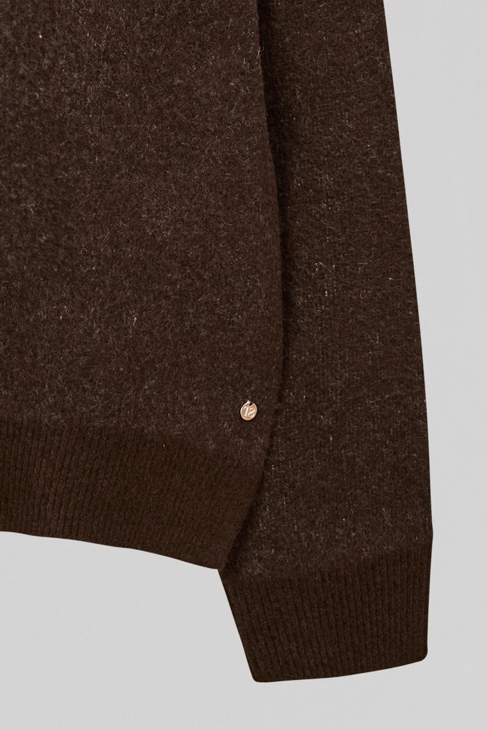 Teddy Smith P-Aina maglione donna chocolat jacquard