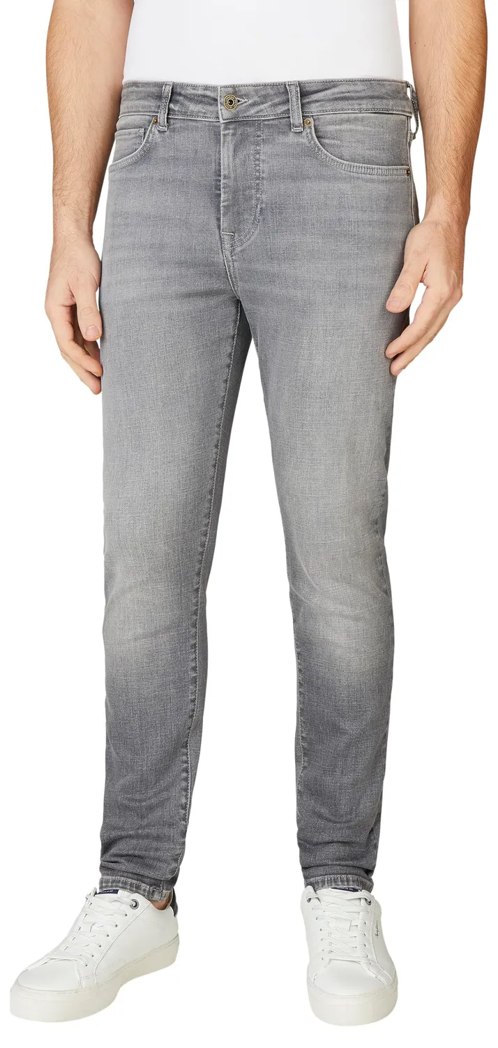 Pepe Jeans Finsbury Jeans Uomo Skinny Grigio 29W/30L