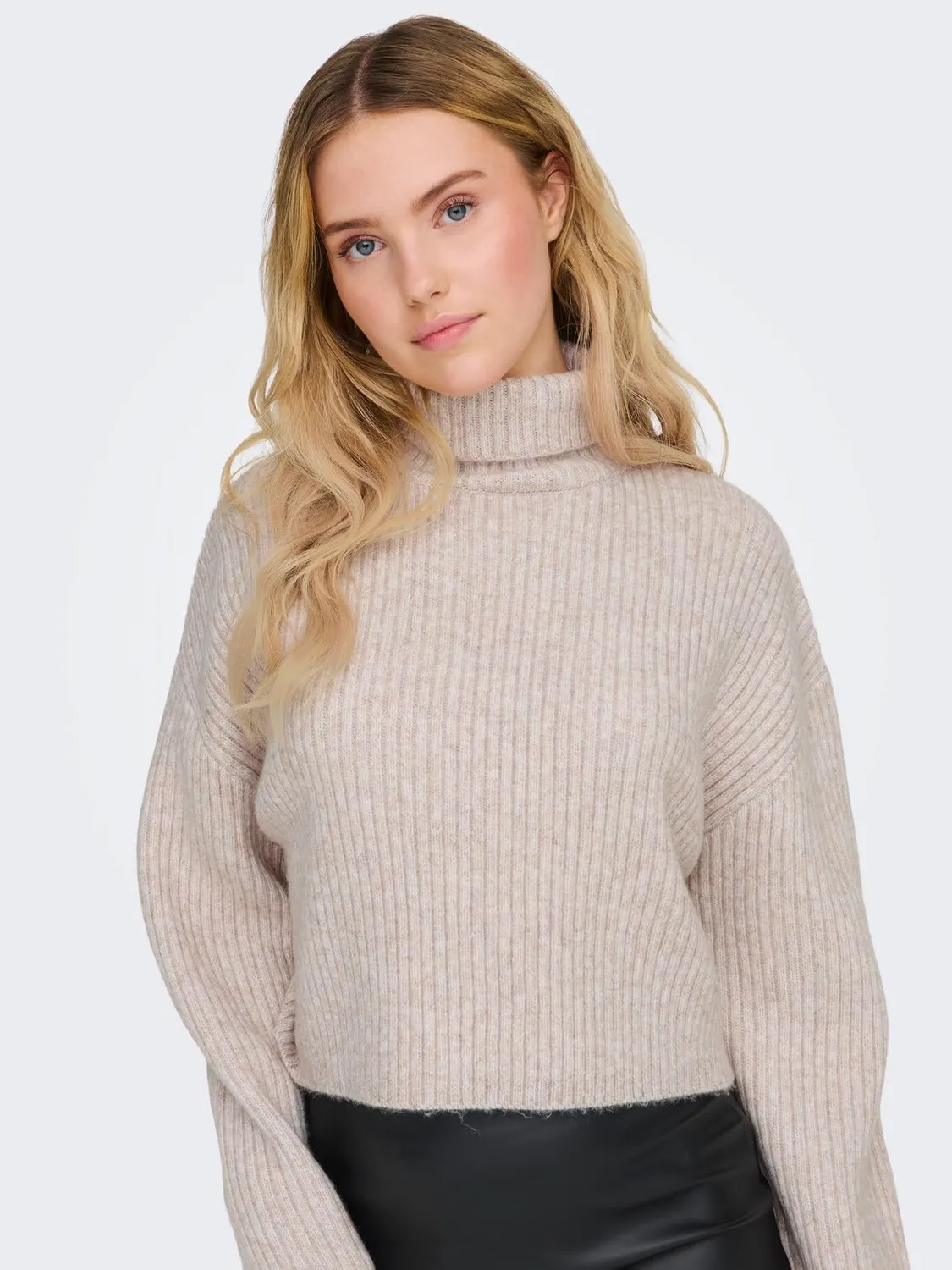 ONLY Onlmelanie maglione melange rosa