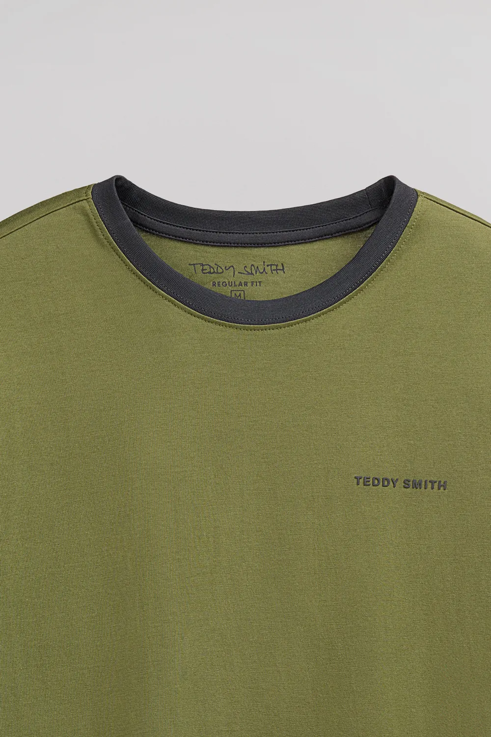 Teddy Smith The Tee 2 R MC Olive t-shirt verde regular