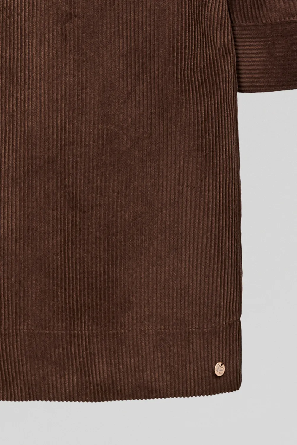Teddy Smith R-Vicka ML abito velluto cioccolato donna cotone
