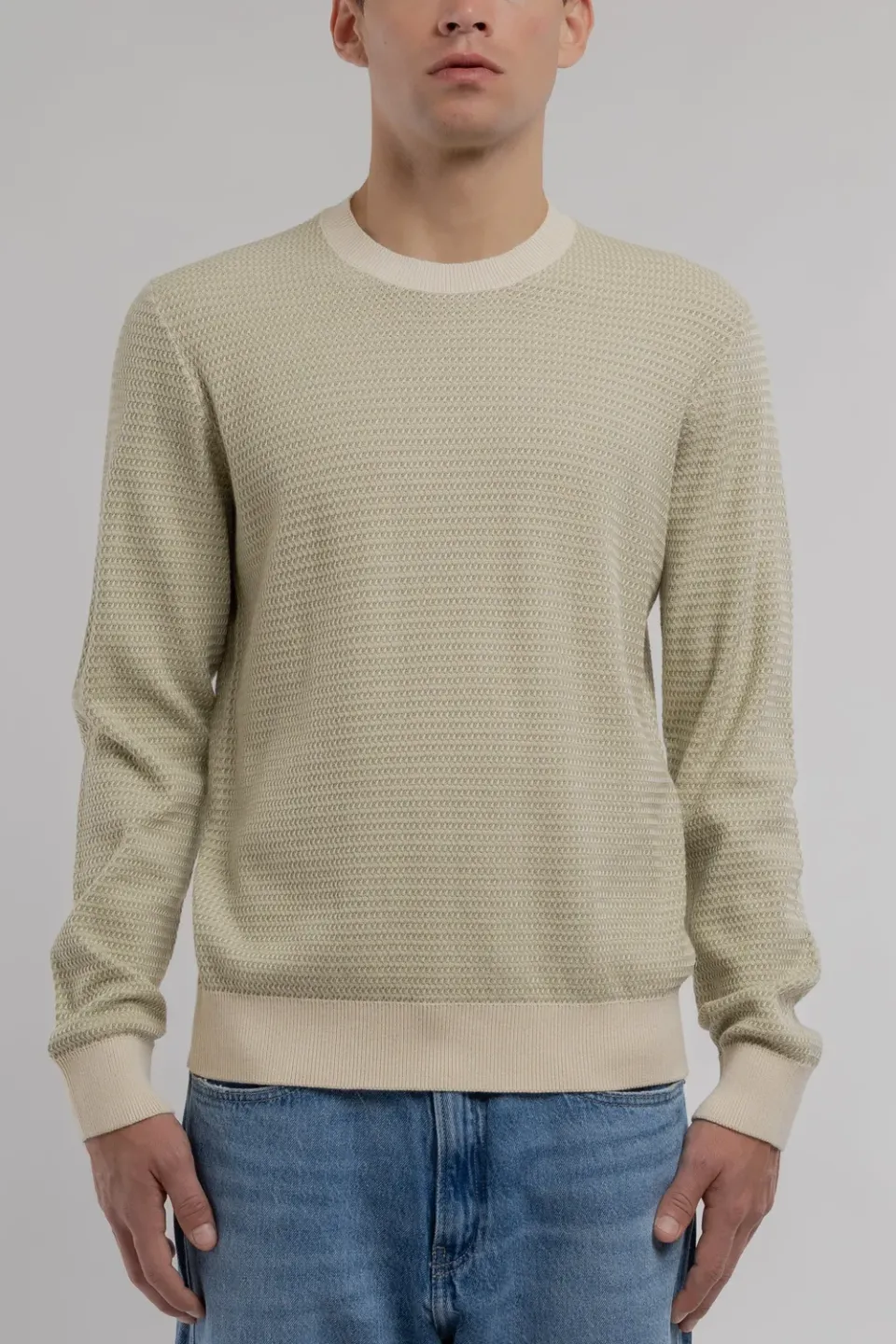 Teddy Smith Milan P-Milan 2 maglione verde salvia 100% cotone