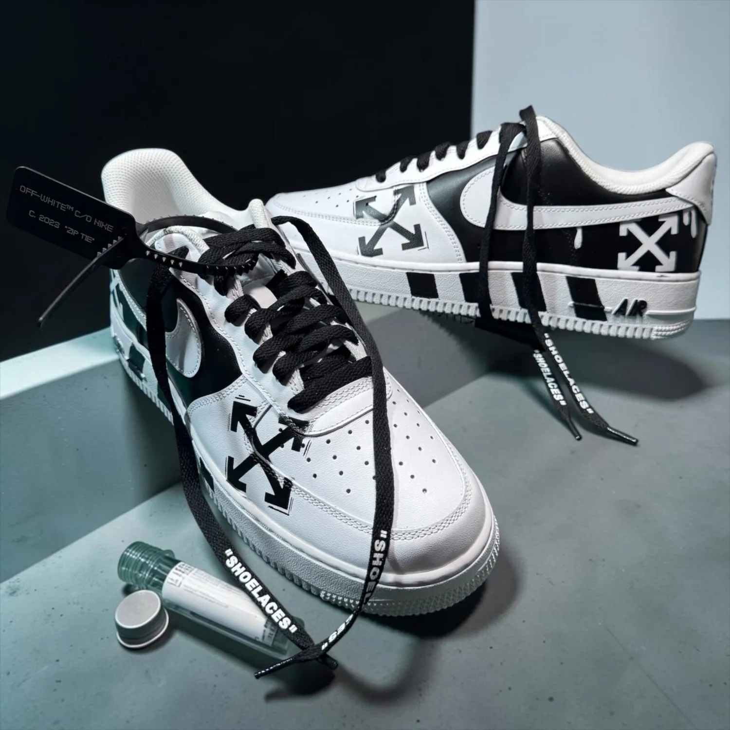 Nike Air Force 1 Off-White sneakers personalizzate stile