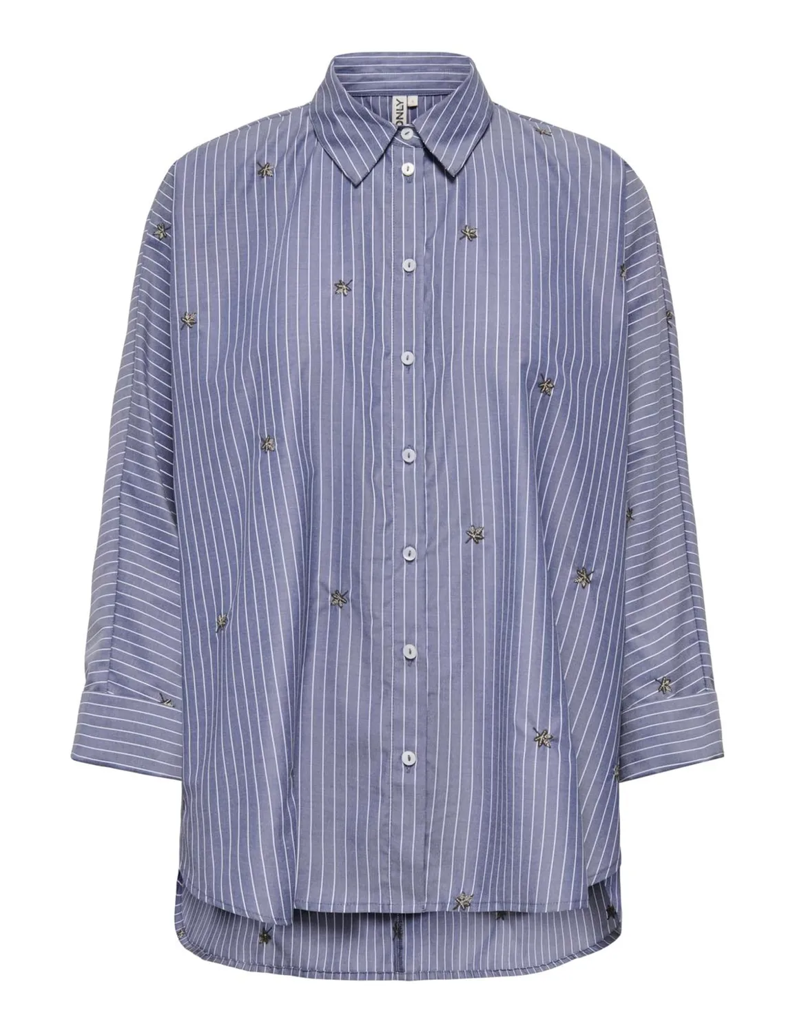 ONLY Onlnew Camicia Donna Manica Lunga Cotone32 IT