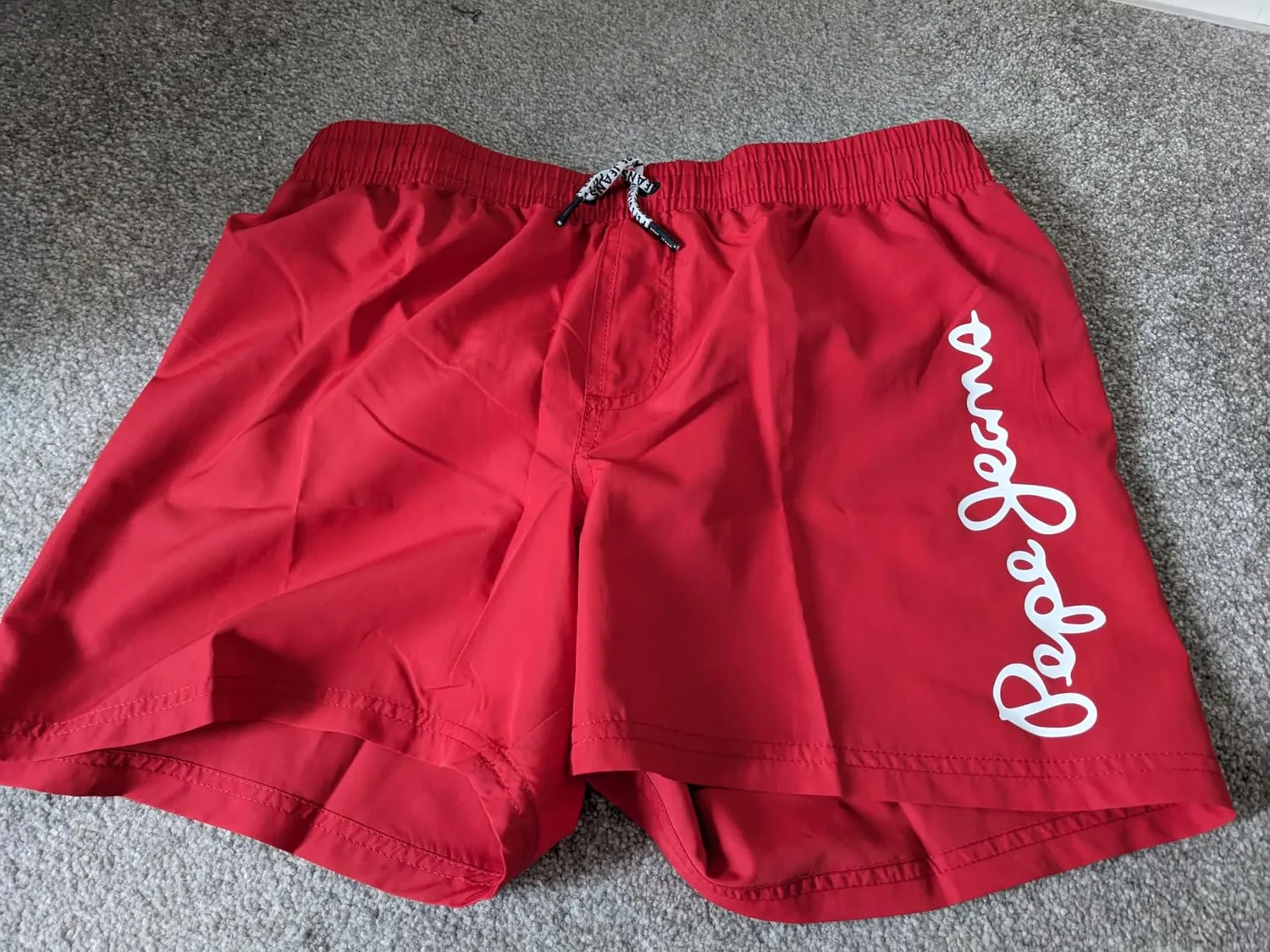 Pepe Jeans Logo Swimshort costume ragazzo mare