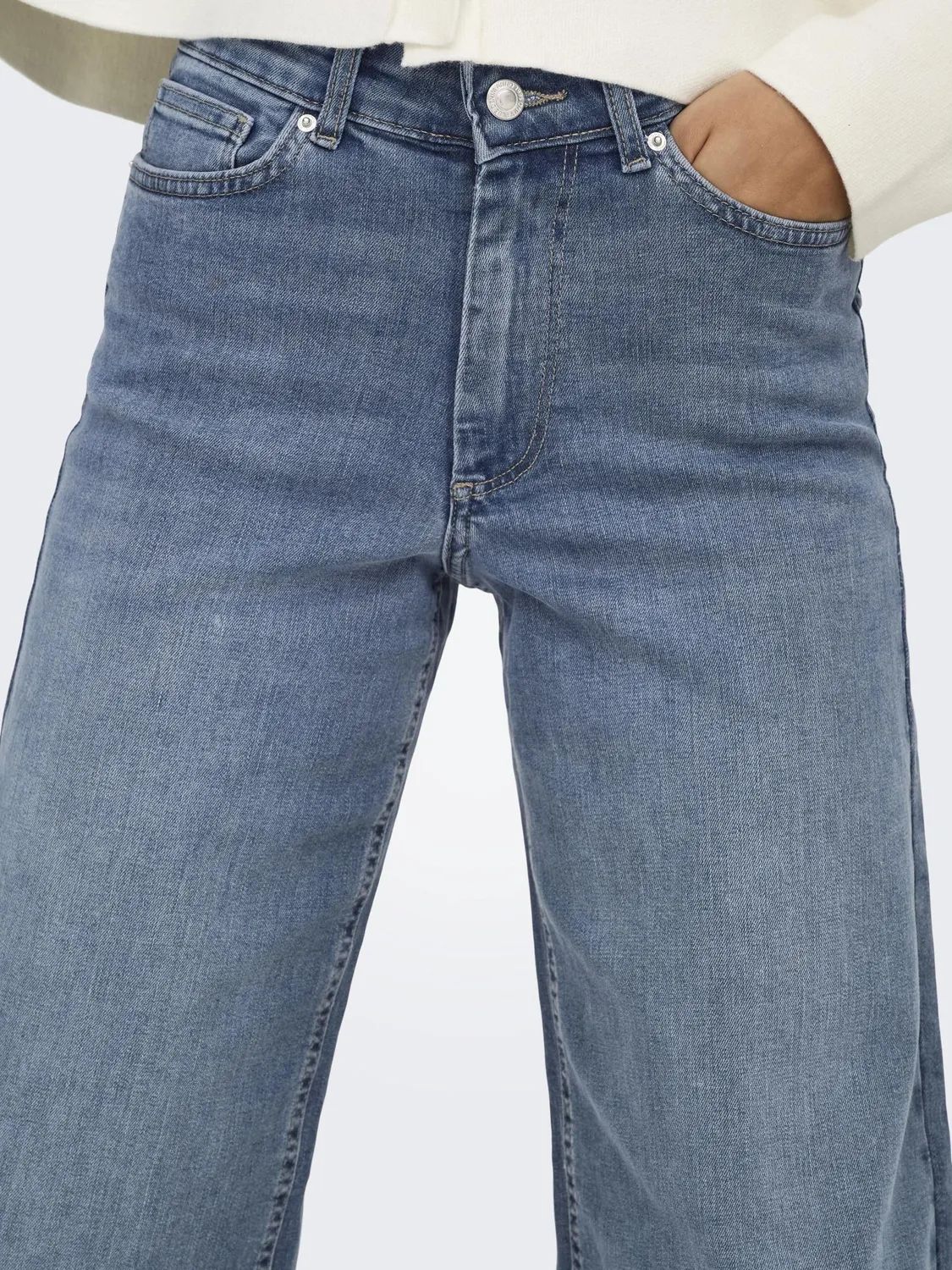 ONLY Onlmadison jeans wide donna blush S/32L
